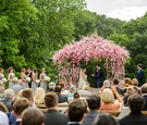 Pink & White Floral Chuppah