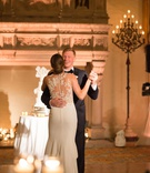 Happy First Dance
Photography: Carrie Rodman Photography
Read More:
http://www.insideweddings.com/weddings/intimate-destination-wedding-with-classic-decor-in-palm-beach/1302/ bride in pronovias atelier gown with floral appliques and crepe skirt, groom in midnight blue tuxedo