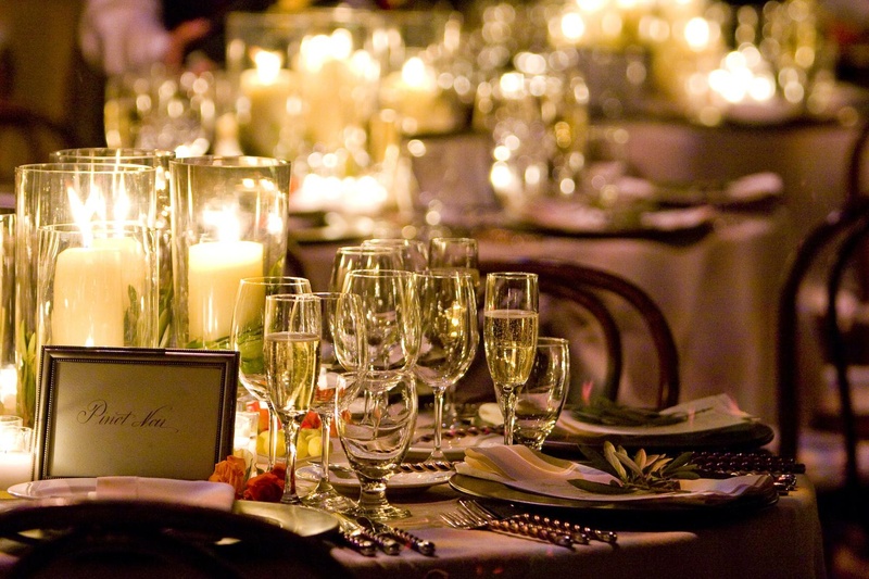 Candlelit Wine Country Reception
Photography: Simone %26 Martin Photography
Read More:
http://www.insideweddings.com/weddings/sophisticated-autumn-inspired-wedding-in-napa-valley-california/262/ Vineyard wedding tablescape with candles and wine table name