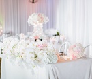 Florals Along Front of Sweetheart Table