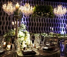 Pillar Candles Wrapped in Ferns