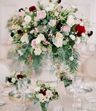 White, Pink %26 Burgundy Centerpieces
Photography: Branco Prata
Read More:
http://www.insideweddings.com/weddings/la-dodgers-kike-hernandez-mariana-vicentes-puerto-rico-wedding/1321/ wedding reception centerpiece pink white burgundy red flowers gold accents kike hernandez wedding