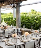 Neutral-Hued Reception Décor
Photography: Christian Oth Studio
Read More:
http://www.insideweddings.com/weddings/classic-vineyard-wedding-in-the-hamptons/348/ Wrought-iron chandelier and natural tablescape