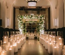 Candlelit Fall Wedding Ceremony