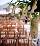 Calla Lily Aisle Decoration
Photography: John Solano Photography
Read More:
http://www.insideweddings.com/weddings/beverly-hills-summer-wedding-with-flower-details/326/ Wedding ceremony aisle flower arrangement calla lily flowers