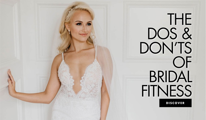 6 Fitness Tips for Brides-to-be
Article: 6 Fitness Tips for Brides-to-Be
Photography: The Hickenloopers
Read More:
http://www.insideweddings.com/news/beauty/6-fitness-tips-for-brides-to-be/4849/ Discover dos and don'ts to getting in shape for the wedding.