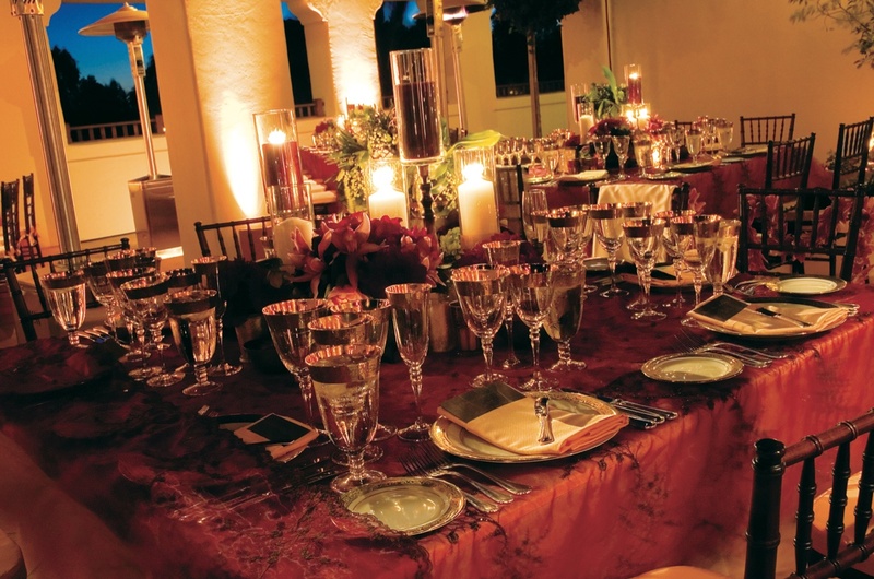 Reception Decor Photos Regal Candlelit Reception Decor Inside