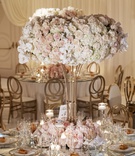 Tall White %26 Pink Centerpiece
Photography: Duke Images
Read More:
http://www.insideweddings.com/weddings/timeless-baroque-inspired-wedding-at-luxury-hotel-in-beverly-hills/1369/ wedding reception round table mirror top tall centerpiece pink white rose hydrangea orchid