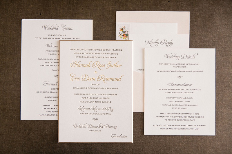 White %26 Gold Classic Invitation Suite
Photography: Aevitas Weddings
Read More:
http://www.insideweddings.com/weddings/rooftop-ceremony-ballroom-reception-with-english-garden-theme/1286/ wedding reception gold rim invitation with gold calligraphy script weekend events wedding details