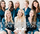 How to Avoid Being Late to Your Wedding
Article: How to Avoid Being Late to Your Wedding
Photography: Valorie Darling Photography
Read More:
http://www.insideweddings.com/news/planning-design/how-to-avoid-being-late-to-your-wedding/4149/ bridesmaids in teal robes, bride in white robe, make sure you're not late for your wedding