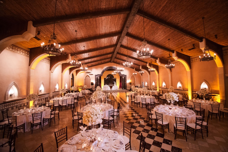 Reception Decor Photos Ballroom Wedding With Checkered Floor
