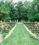 Lush Alfresco Ceremony
Photography: Angel Canary Photography
Read More:
http://www.insideweddings.com/weddings/alfresco-garden-ceremony-tented-reception-with-vibrant-florals/1027/ lucas estate wedding, trees and lawn ceremony, pink and yellow florals