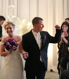 Bride and Groom Recessional
Photography: Jenn Barnett Photos
Read More:
http://www.insideweddings.com/weddings/peacock-themed-june-wedding-in-minnesota/283/ Newlyweds exit indoor ceremony