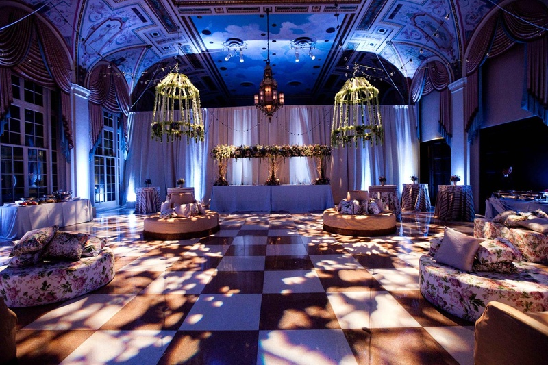 Garden-Inspired Lounge Area
Photography: Lauren Ross Photography %26 Nancy Cohn Photography
Read More:
http://www.insideweddings.com/weddings/sophisticated-breakers-wedding-with-pink-florals/335/ Mediterranean Ballroom at The Breakers rest area wedding