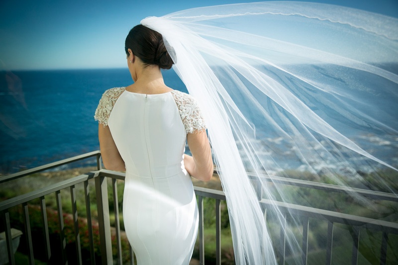Back of the Bride, Flowing Veil
Photography: Michael Segal Photography
Read More:
http://www.insideweddings.com/weddings/seaside-ceremony-reception-with-bright-details-in-california/988/ back of bride flowing veil pacific ocean california wedding epic beautiful shot wind