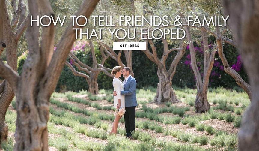 How to Announce an Elopement
Article: How to Announce an Elopement
Photography: Samuel Lippke Studios
Read More:
http://www.insideweddings.com/news/planning-design/how-to-announce-an-elopement/4517/ how to tell friends and family that you eloped