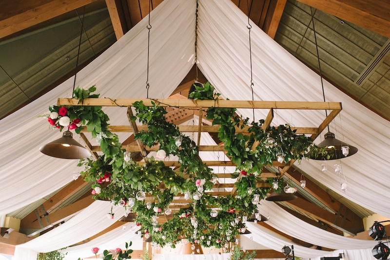 Reception Décor Photos GardenInspired Trellis Inside Weddings