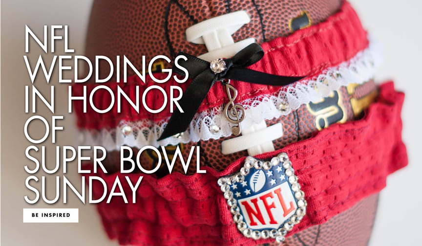 NFL Player Weddings
Article: Happy Super Bowl Sunday! See Weddings from NFL Players
Photography: McCune Photography
Read More:
http://www.insideweddings.com/news/celebrity-style/happy-super-bowl-sunday-see-weddings-from-nfl-players/4222/ NFL weddings in honor of super bowl sunday rams vs patriots
