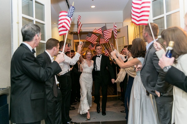 A Blue White Gold Military Wedding At Duke University Chapel