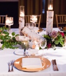 Sections of Birth Tree, Candles, Greenery, and Roses
Photography: Acqua Photo
Read More:
http://www.insideweddings.com/weddings/balboa-park-wedding-with-wine-inspired-color-scheme-in-san-diego/948/ wedding reception centerpieces with Sections of Birth Tree, Candles, Greenery, and Roses
