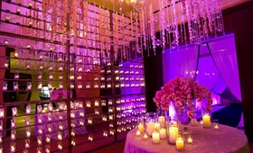 Guest Book Room
Photography: Fred Marcus Photography
Read More:
http://www.insideweddings.com/weddings/opulent-dallas-texas-wedding-inspired-by-the-gardens-of-versailles/410/ Mirror reception room with candle wall and orchids