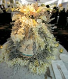 Floral-Embellished Cake
Photography: Patty Daniels Town %26 Country Studio
Read More:
http://www.insideweddings.com/weddings/all-white-autumn-wedding-at-south-beach-in-miami-florida/204/ Wedding cake covered in flowers and frosted twigs