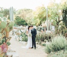 Couple in Desert Garden