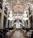 Ceremony with Candles %26 Chandeliers
Photography: Chris Bailey Photography
Read More:
http://www.insideweddings.com/weddings/modern-elegant-ballroom-wedding-with-white-flowers-in-houston/1246/ wedding ceremony corinthian ballroom houston floating candles white flowers chandeliers orchid halo