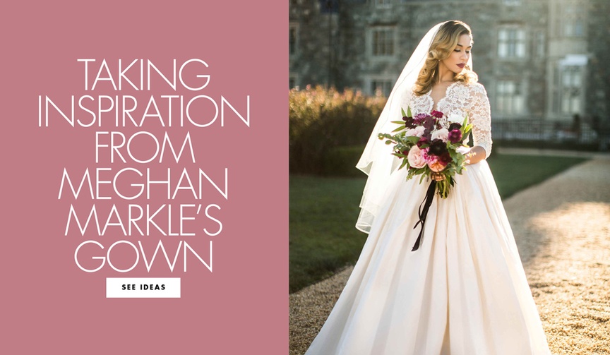 Dresses Inspired by Meghan Markle
Article: Be Inspired by Aspects of Meghan Markle's Wedding Dress
Photography: Lindsay Adler Photography
Read More:
http://www.insideweddings.com/news/fashion/be-inspired-by-aspects-of-meghan-markles-wedding-dress/4423/ Wedding inspiration for dresses that look similar to meghan markle royal wedding look