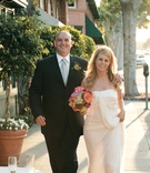 Bride and Groom on Street
Photography: Cean One Photography
Read More:
http://www.insideweddings.com/weddings/vibrant-wedding-at-romantic-beverly-hills-restaurant-il-cielo/94/ newlyweds walk down charming city street