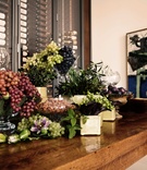 Grapes Table Decor
Photography: Apertura Photo
Read More:
http://www.insideweddings.com/weddings/persian-wedding-with-western-influence-in-napa-valley-california/255/ bunches of grapes in different colors arranged as table decor