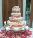 Wedding Cake
Photography: Kavan Photographic Art
Read More:
http://www.insideweddings.com/weddings/bridesmaid-dress-designer-jenny-yoos-sisters-california-wedding/114/ Four-tier wedding cake in pink and white