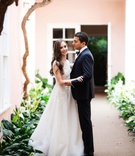 Ashley Reich %26 Jay Rockman
Photography: Kevin Weinstein Photography
Read More:
http://www.insideweddings.com/weddings/high-school-sweethearts-say-i-do-at-personalized-jewish-wedding/977/ Skirball Cultural Center wedding bride in Sabrina Dahan wedding dress groom in tuxedo smiling