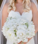 Bride's White Peony Bouquet
Photography: Clane Gessel Photography
Read More:
http://www.insideweddings.com/weddings/rustic-inspired-summer-wedding-at-a-vineyard-in-northern-california/651/ Bride's bouquet of ivory peonies, freesias, and sweet peas