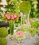 Cocktail Hour Decorations
Photography: BLR Life Photography and Cinema
Read More:
http://www.insideweddings.com/weddings/summer-wedding-with-neutral-colors-in-napa-california/448/ Grass-covered spheres and pink garden roses