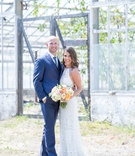 Rustic-Chic Wedding Couple
Photography: Maya Myers Photography
Read More:
http://www.insideweddings.com/weddings/ocean-view-ceremony-rustic-chic-reception-in-former-greenhouse/1297/ bride in lace halter boho chic wedding dress rustic wedding groom in navy suit dress shoes