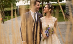 Lyndsy Fonseca %26 Noah Bean's Wedding
Photography: Joshua Behan
Read More:
http://www.insideweddings.com/weddings/lyndsy-fonseca-and-noah-bean/992/ Nikita actors Lyndsy Fonseca and Noah Bean wedding day purple bouquet flowers in hair vineyard
