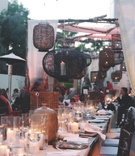 Rustic Reception Décor
Photography: Elizabeth Messina
Read More:
http://www.insideweddings.com/weddings/cozy-seaside-celebration-in-santa-barbara-california/173/ Bohemian-style lanterns hanging above tables