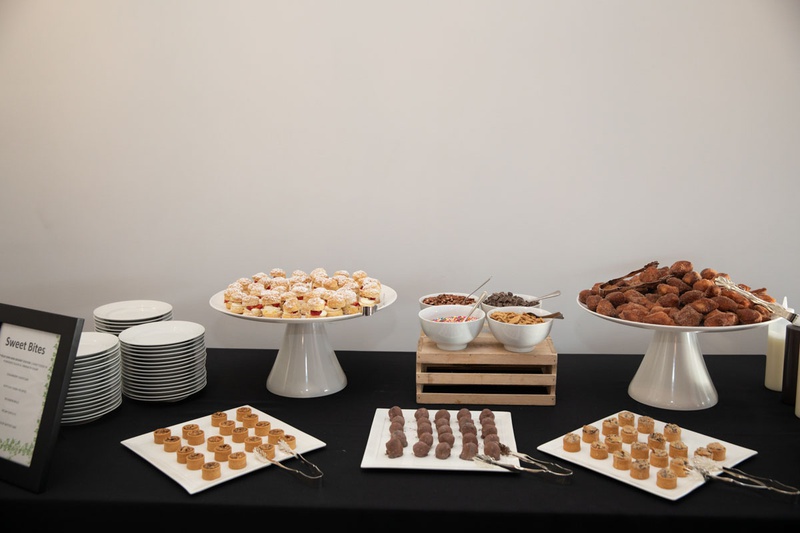 Dessert Spread at Bridal Shower
Photography: Collin Pierson Photography
Read More:
http://www.insideweddings.com/weddings/equestrian-themed-bridal-shower-inspired-by-the-kentucky-derby/1326/ table with bite-sized desserts at bridal shower