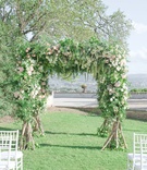 Greenery %26 Floral Arbor on Lawn
Photography: Bottega53
Read More:
http://www.insideweddings.com/weddings/destination-wedding-at-a-tuscan-style-villa-in-florence-italy/1181/ destination wedding florence italy greenery white pink flowers white chairs italian countryside