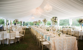 Tented Reception on Lawn
Photography: Allison Lewis Photography
Read More:
http://www.insideweddings.com/weddings/elegant-alfresco-garden-party-wedding-with-pastel-color-palette/1024/ tented wedding reception on lawn of plantation