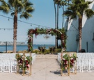 Ceremony Overlooking Water