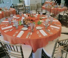 Simple Tropical Tablescape