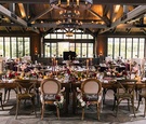 Rustic Reception Space in Barn