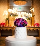 Contemporary Round Banquette
Photography: Jasmine Star Photography
Read More:
http://www.insideweddings.com/weddings/romantic-garden-wedding-in-beverly-hills-california/450/ Circular lounge seating with floral-embellished cone