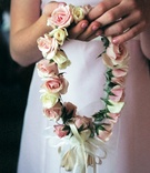 Pink and Ivory Flower Crown
Photography: Susan Bordelon Photography
Read More:
http://www.insideweddings.com/weddings/an-elegant-southern-wedding-at-the-greenbrier-in-west-virginia/188/ Flower girl holding her floral crown