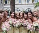 Orchid Bridesmaid Bouquets