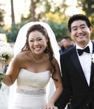 Outdoor Ceremony Recessional
Photography: Victor Sizemore Photography
Read More:
http://www.insideweddings.com/weddings/twilight-inspired-wedding-at-the-langham-huntington-in-california/359/ Asian American bride and groom