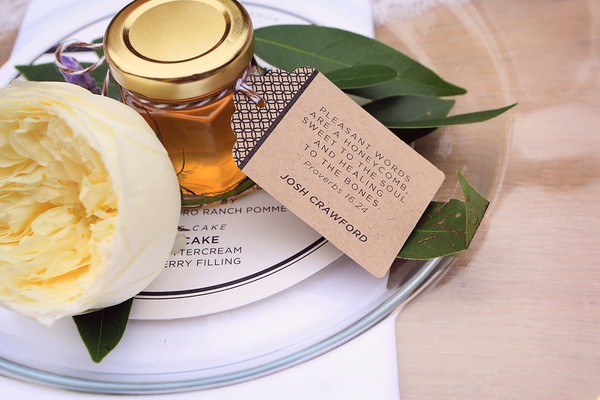 Jar Of Honey With Proverb As Wedding Favors Jar Of Honey With Proverb As Wedding Favors