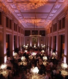 Paisley Lighting Projections
Photography: Sherman Chu Photographer
Read More:
http://www.insideweddings.com/weddings/romantic-wedding-with-green-hues-at-the-bentley-reserve/256/ paisley design projected onto high ceiling